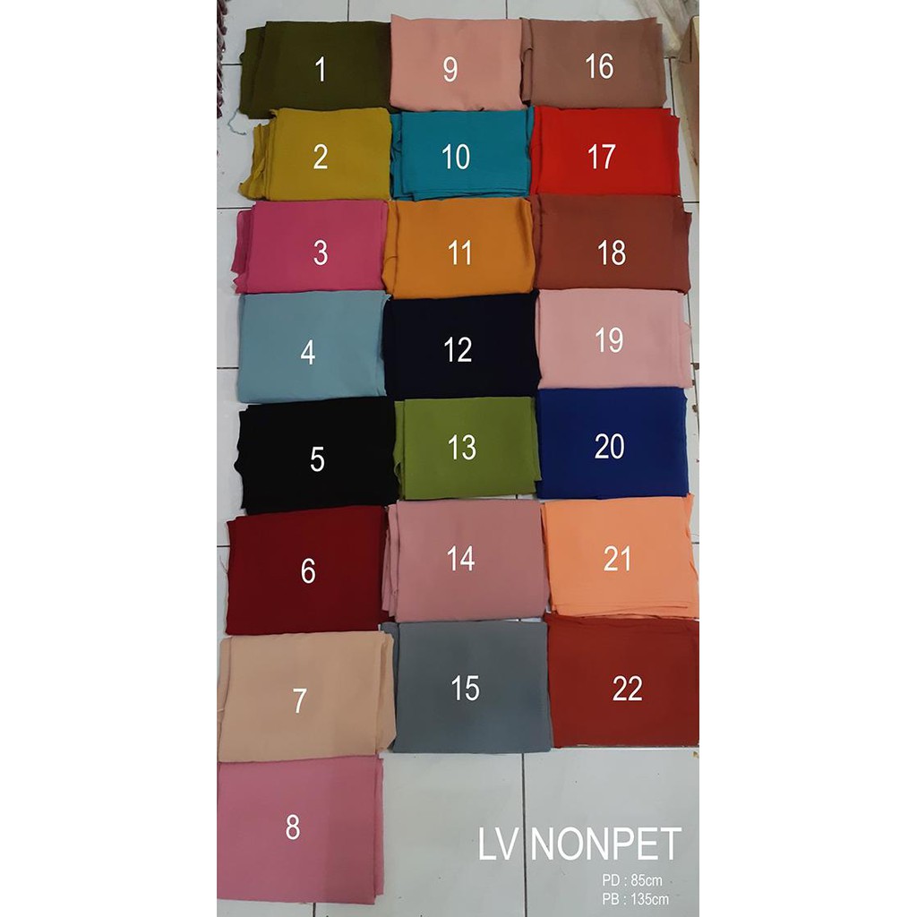 JILBAB CERUTI KHIMAR 2 LAYER LV PINGUIN HIJAB SYARI PET ANTEM