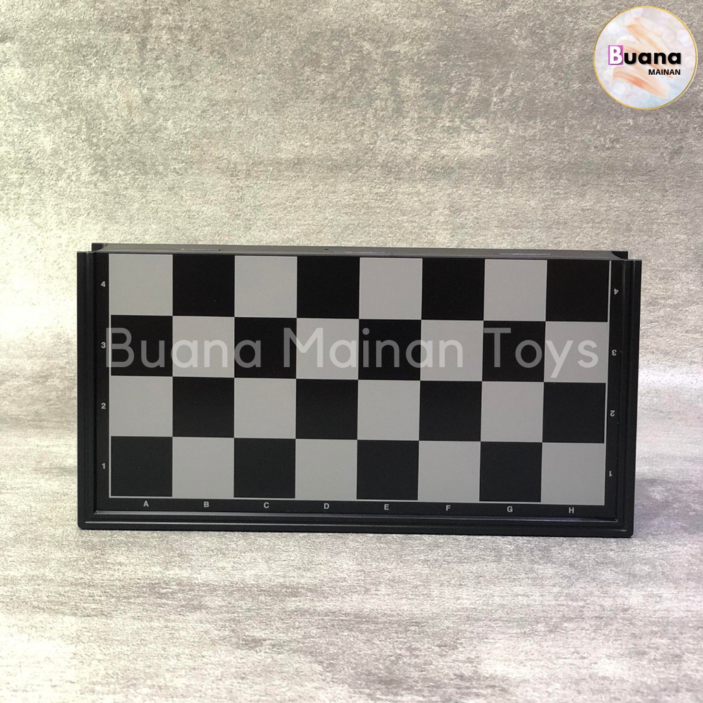 BOARD GAME CHESS PAPAN CATUR MAGNET MAINAN EDUKASI ANAK MAGNETIC FOLD