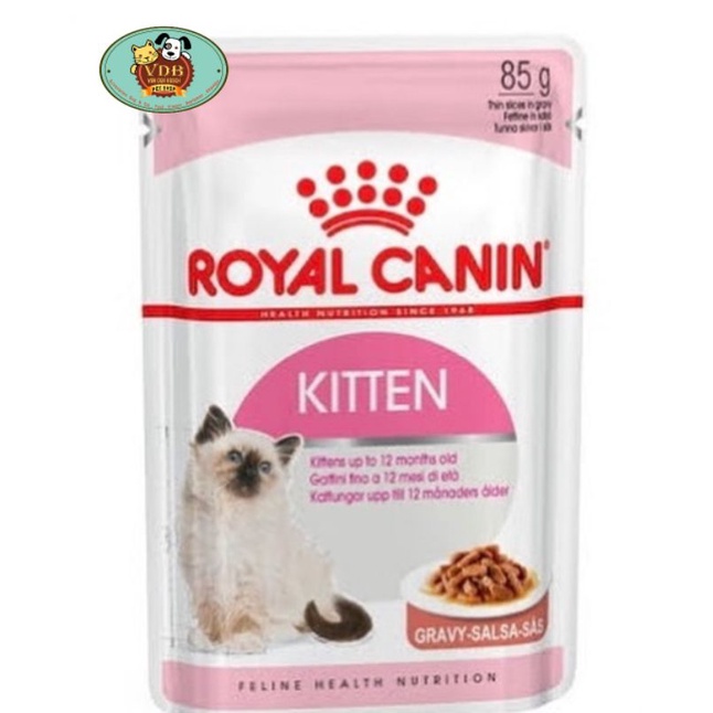 Royal Canin Kitten Wet Gravy-Salsa 85 gram