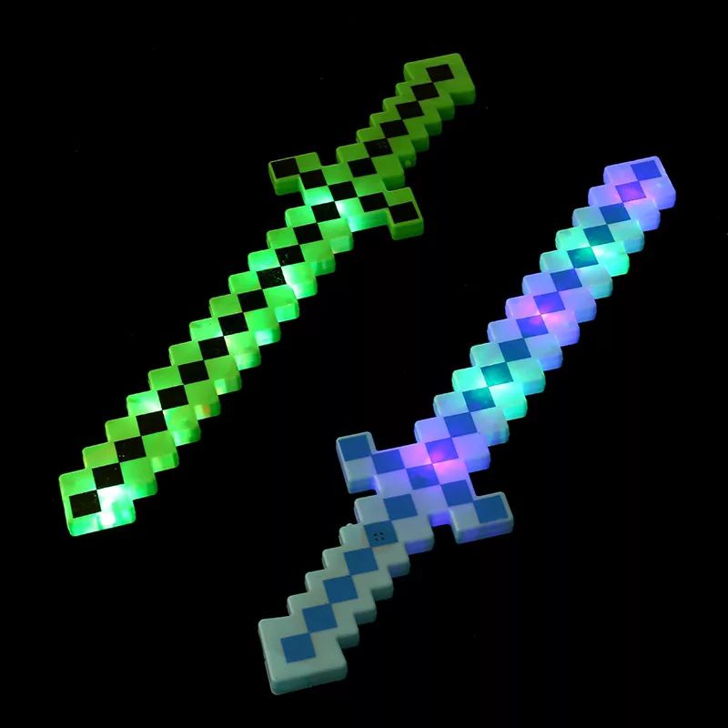 Mainan Anak Tembakan  Minecraft Music dan lampu