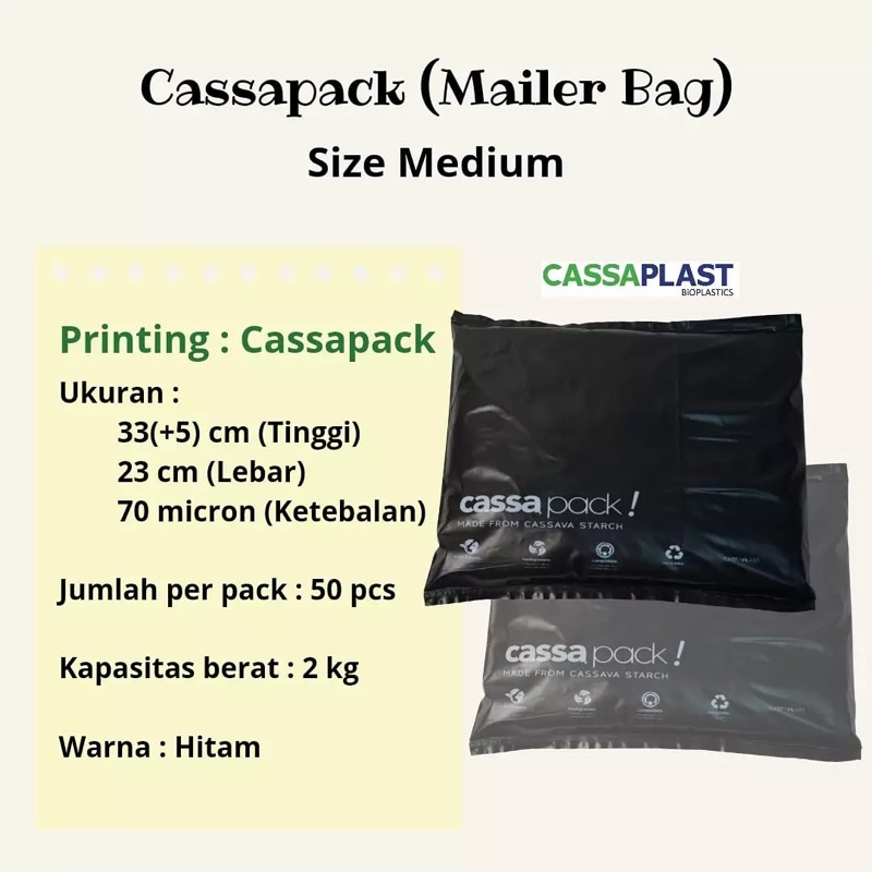 

RB Mailer Bag Cassaplast CASSAPACK MEDIUM