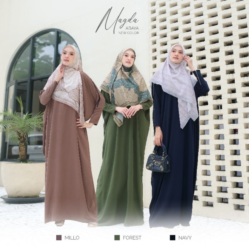 AMILY HIJAB - ABAYA MAGDA NEW COLOR  / Gamis Amily