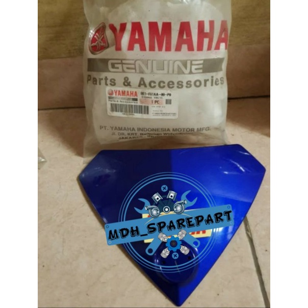 windshield visor AEROX 125 BIRU original