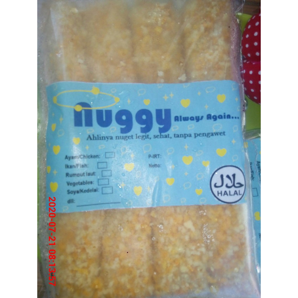 

Nuget Ayam 200 gram Rp. 15.500