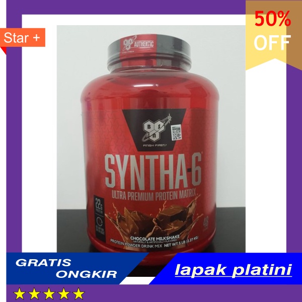 BURUAN SISA 2 PCS BSN Syntha 6 5 lbs Syntha6 5lbs Whey Protein Blended Isolate 5 lb 5lb