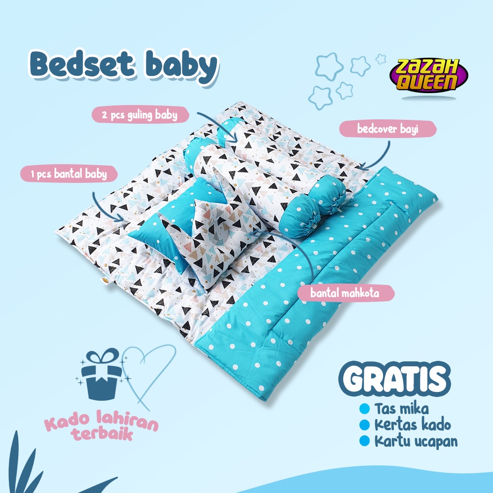 [COD] Perlengkapan tidur bayi set komplit / Kasur bayi