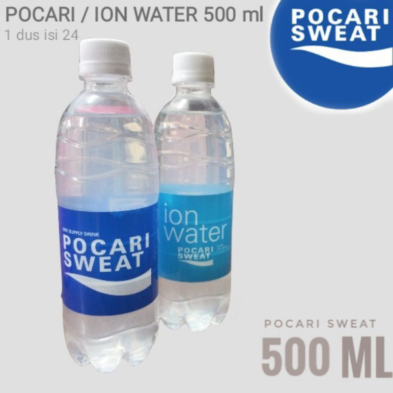 Pocari sweat botol 500ml khusus gosend