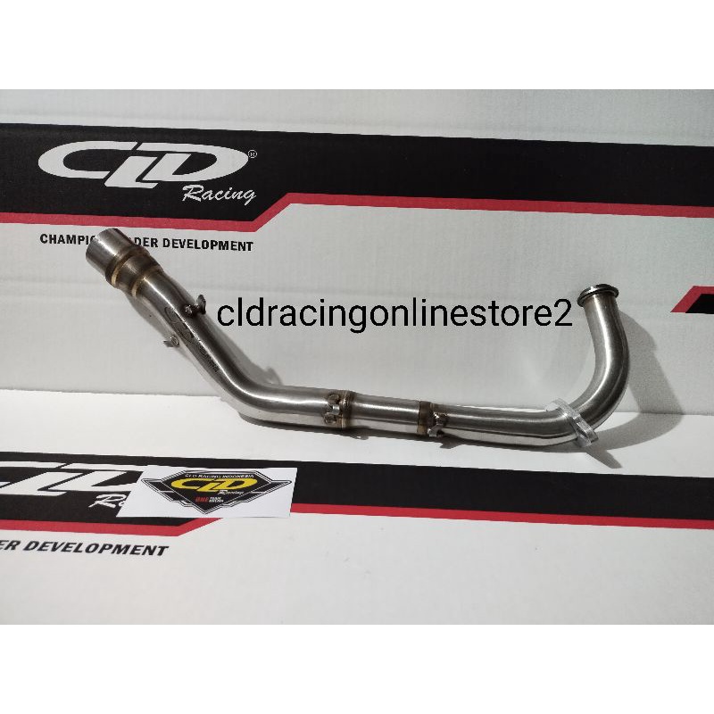 Pipa/Leheran/Header Knalpot CLD Racing Mio j/Mio m3/Fino fi/X ride 125/115,Xeon rc Inlet 38mm