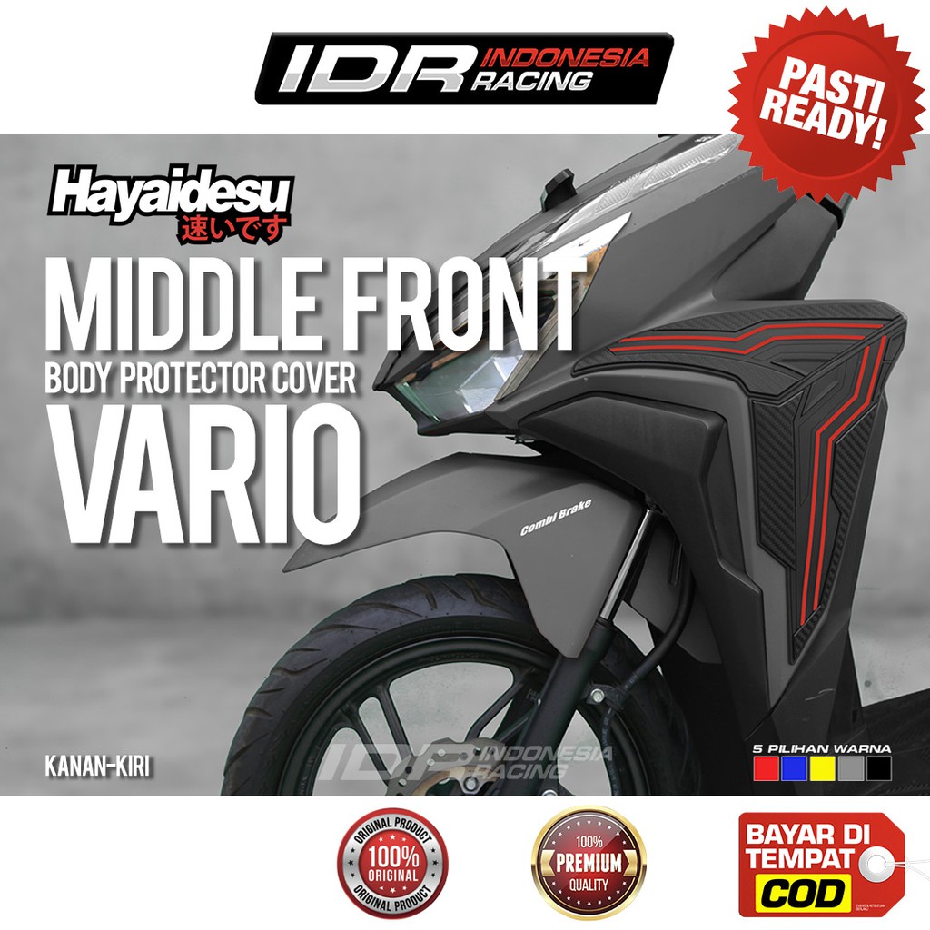 All New Vario Click 125 150 2018 2021 Body Protector Middle Front Cover HAYAIDESU