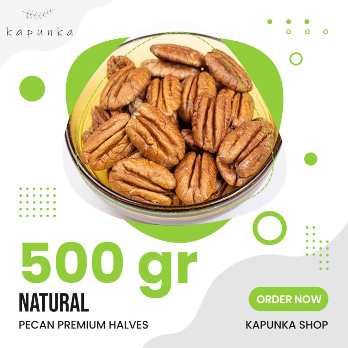 

Kacang Pecan 500 gram/Pecan 500gram