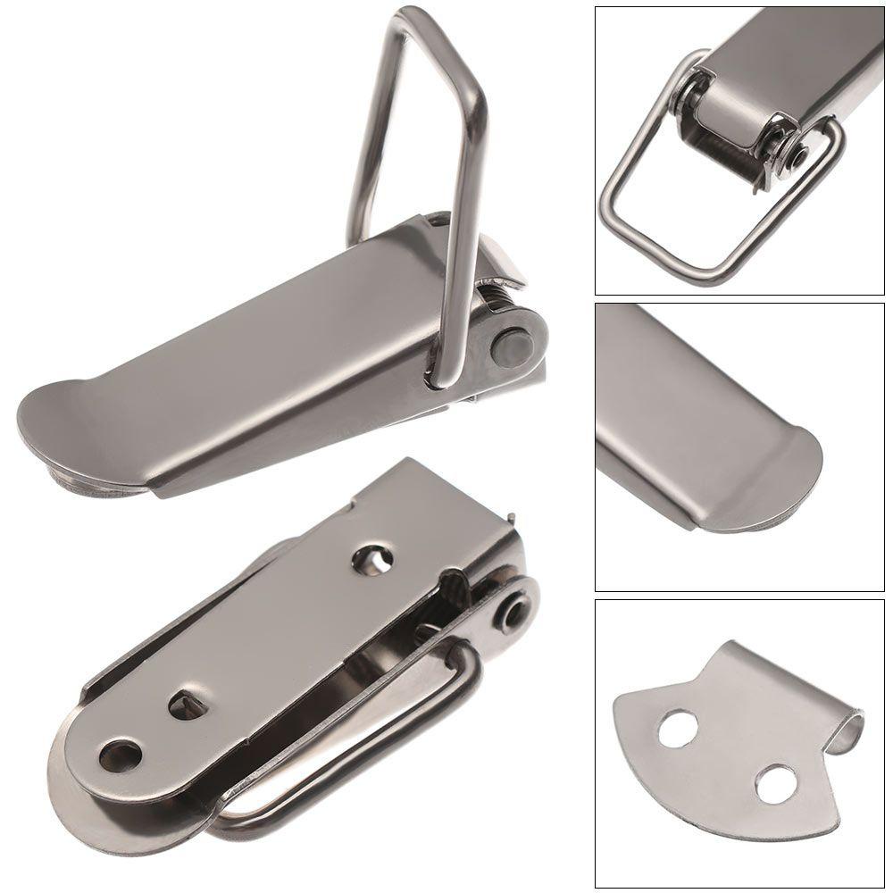 Suyo 1PC Pengait Pintu Jendela Spring Hardware Aksesoris Bagasi Stainless Steel