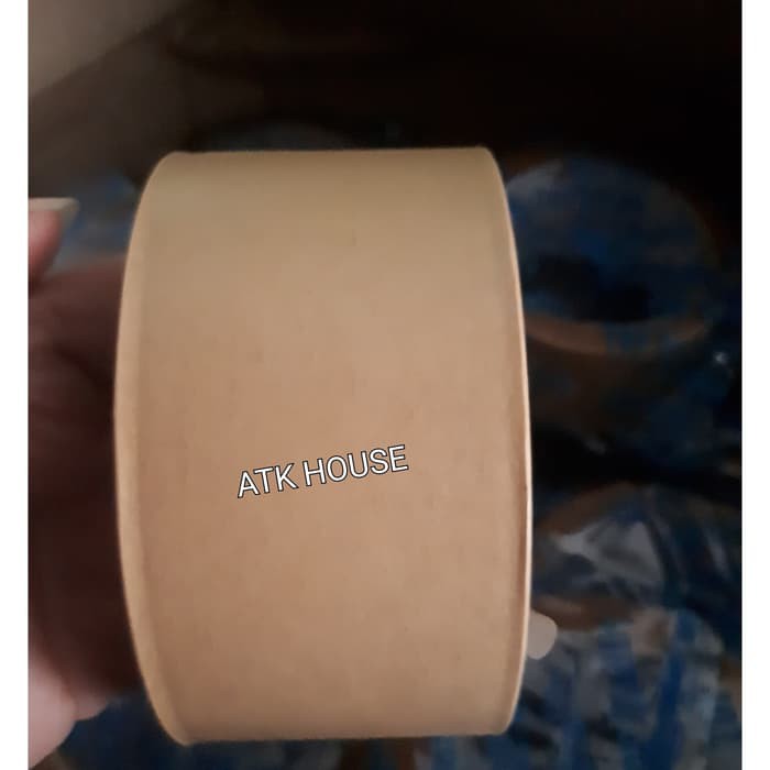 

Lakban Kraft Tape 48mmx15m/Lakban Minyak/Lakban Kertas/Kraft Tape 2inc