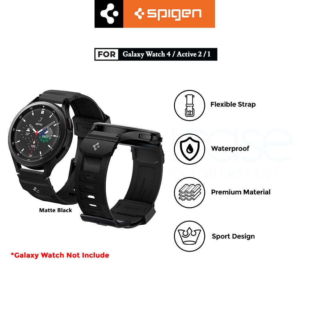New Strap Galaxy Watch 4 / 3 Spigen Rugged Band 20mm Modern Sport Band