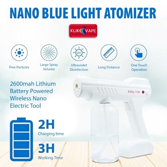 TERMUIRAH Nano Spray Disinfection Gun Wireless 518 klikvape