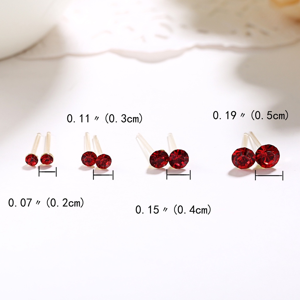 20 Pairs of Mixed Color Simple Combination Ear Stud Earrings Set Accessories Jewellery Fashion New Fashion Korean Cute Jewelry Earring Factory Wholesale