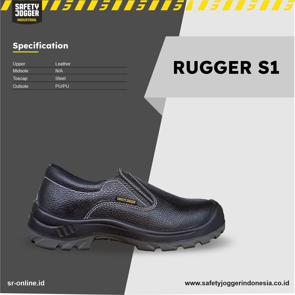 SEPATU SAFETY JOGGER RUGGER S1