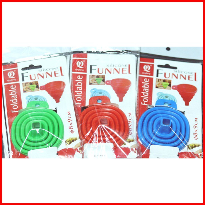 Corong Lipat Silikon Untuk Refill Sabun Minyak | Silicon Funnel