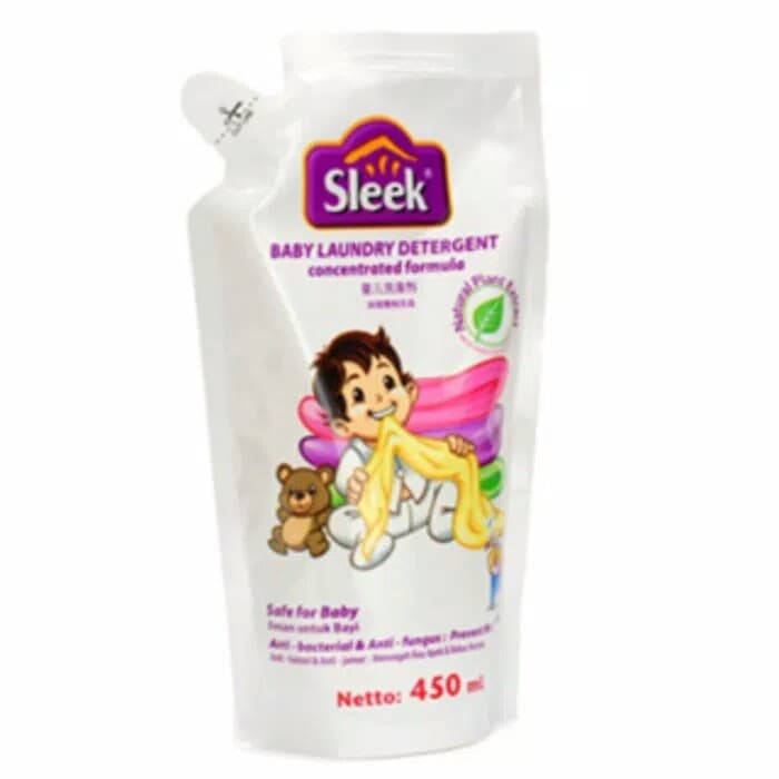 Sleek Detergent Laundry Bayi Refill - REFILL Sabun Pakaian Bayi - Detergent Baby