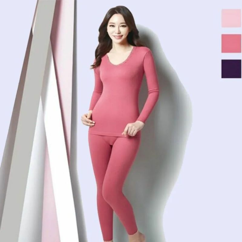 SET BAJU WANITA BYC SLEEP THERMAL SET part1