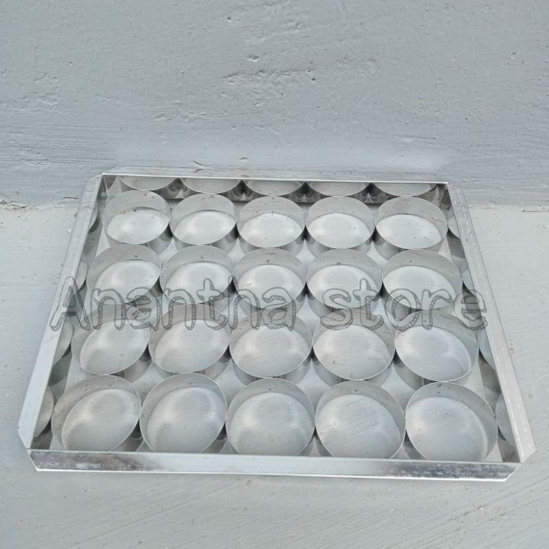 Cetakan kue kering bentuk bulat/kastengel/kue kacang isi 20 lubang