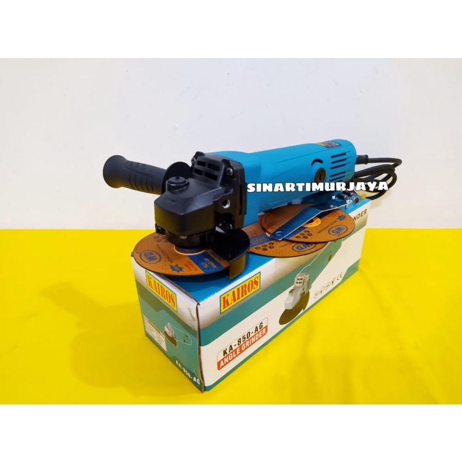 GERINDA TANGAN / GERINDA POTONG 4" / ANGEL GRINDER / GERINDA POTONG KAIROS