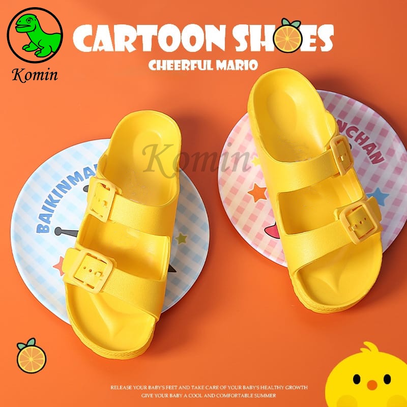 Sandal Anak Slop Cowok Cewek Baby Shark Unisex Lucu Terbaru Sendal Anak Laki Slip On Ringan Sandal Anak Perempuan Laki-Laki Selop