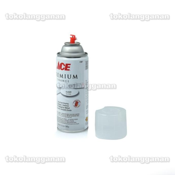 Ace Premium Enamel Cat Semprot - Transparan Glossy Termurah