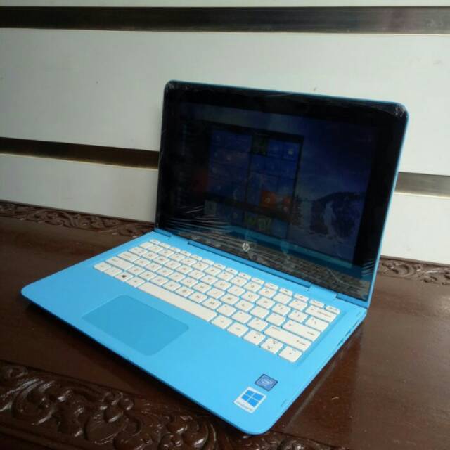 Notebook Tablet Hp Convertible x360 11-ab0XX dengan layar touchscreen 14 inch