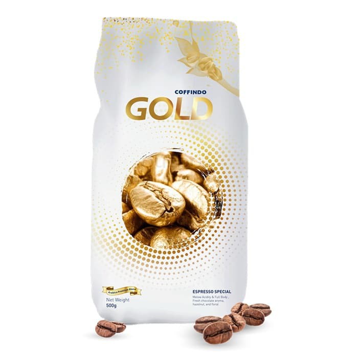 

Kopi Coffindo Gold Roasted 500Gr Coffee Premium Quality arabica
