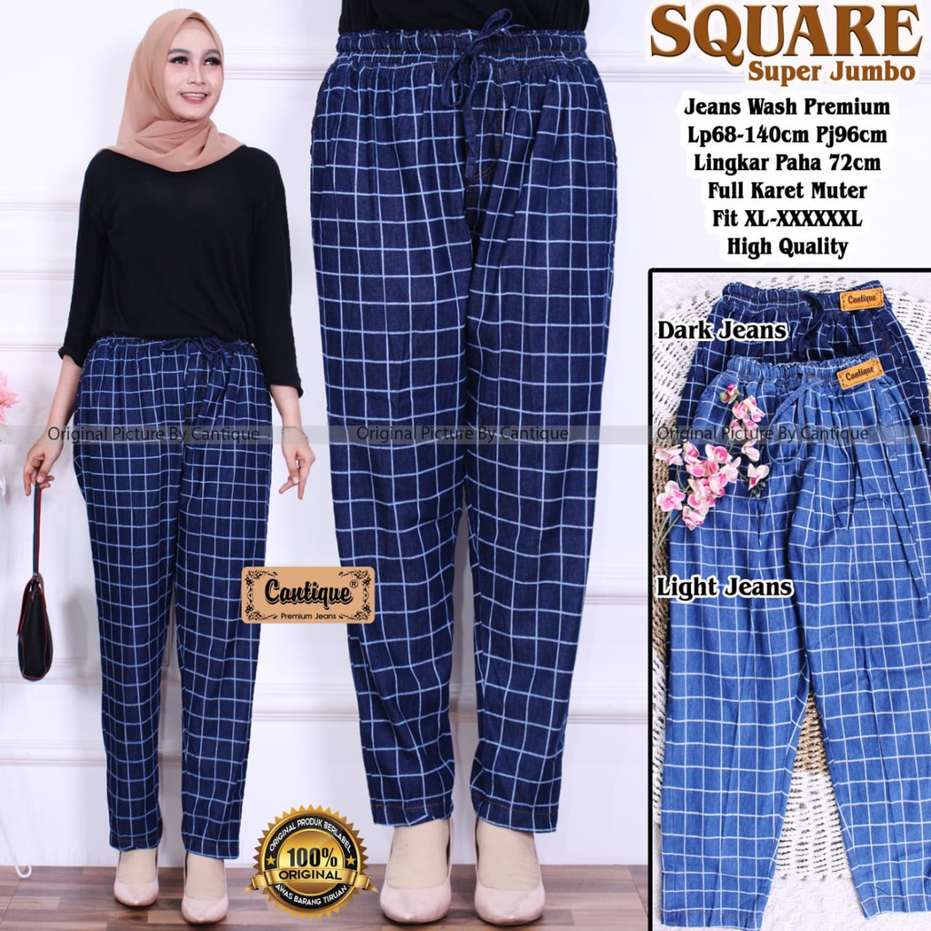 square jumbo pants by cantique