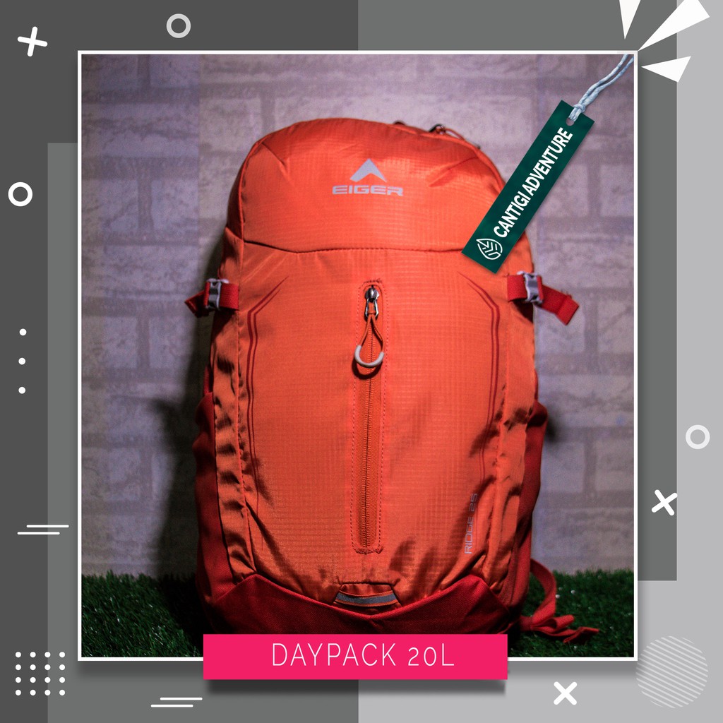 Tas punggung Daypack Travel Laptop Outdoor Orange Murah