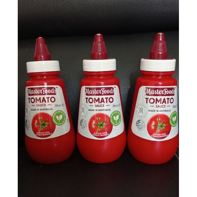 

MASTERFOODS TOMATO SAUCE SOUEZZY 250 MIL