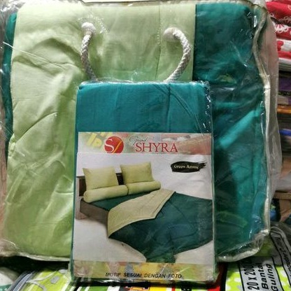 Obral bedcover set single shyra two colour 120x200