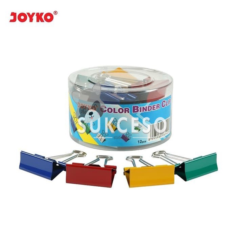 

Joyko Binder Clip 260CD Warna Warni