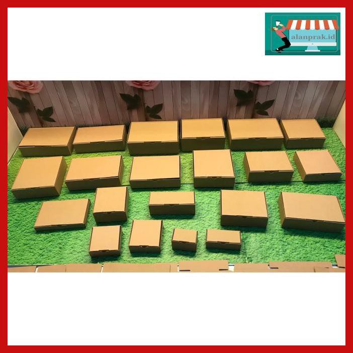 

4Rsd65E- Kotak Kardus Karton Uk. 32X12X5 Cm ...........Die Cut / Brownies Ty6Rt65-