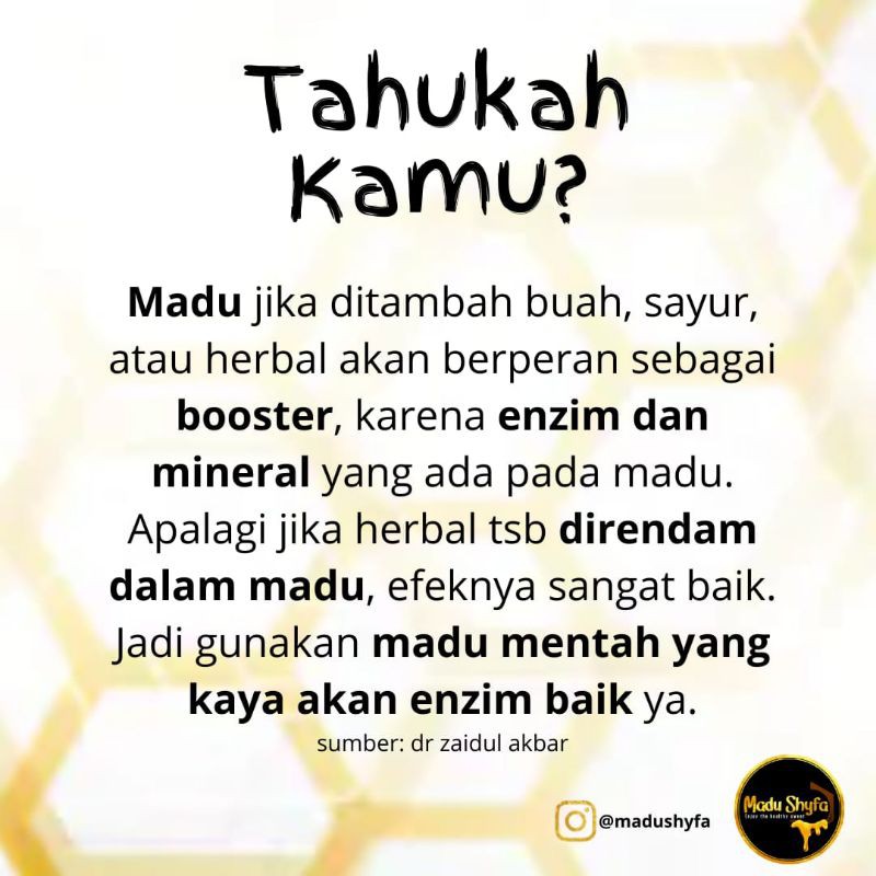 

Madu murni asli lulus uji Lab SNI madu berkualitas Madu Badui 1kg