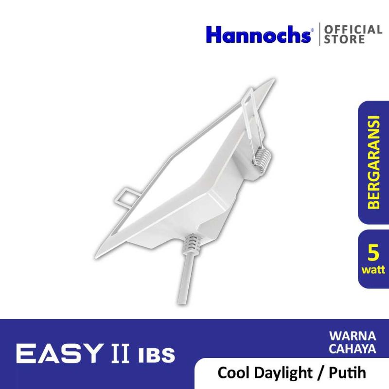 Hannochs Downlight LED EASY II 5W IBS Cahaya Putih