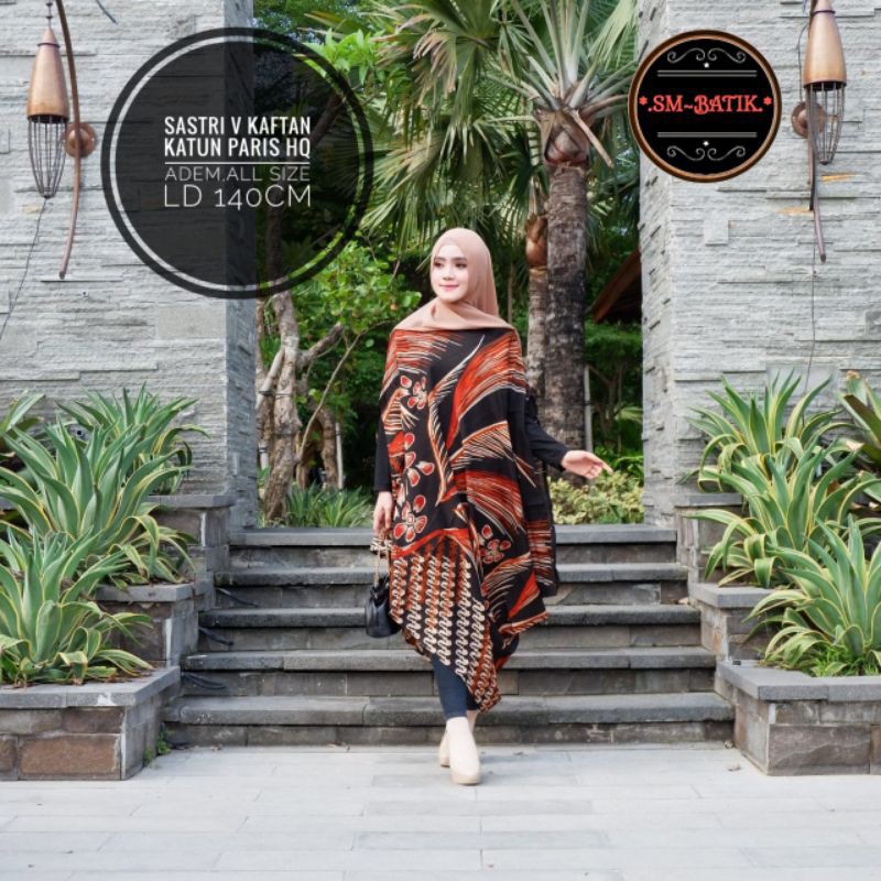 tunik kaftan batik paris4