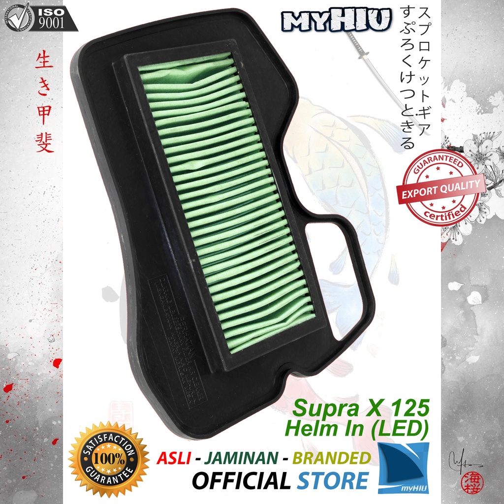 Filter Udara HONDA Supra x 125 Helm In (  LED ) Saringan Hawa - Motorcycle Air Filter myHIU