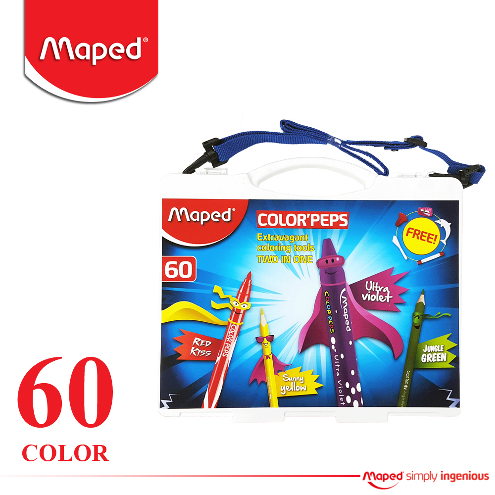 

Maped Coloring Extravagant X60 Colors