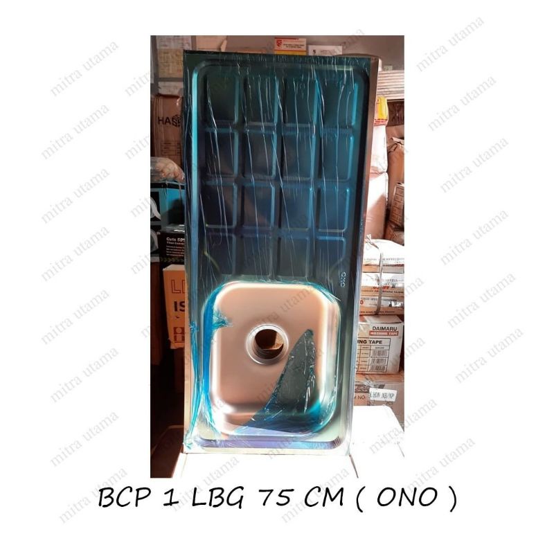 BAK CUCI PIRING / BCP 1 LUBANG 75CM + SAYAP (Complited)