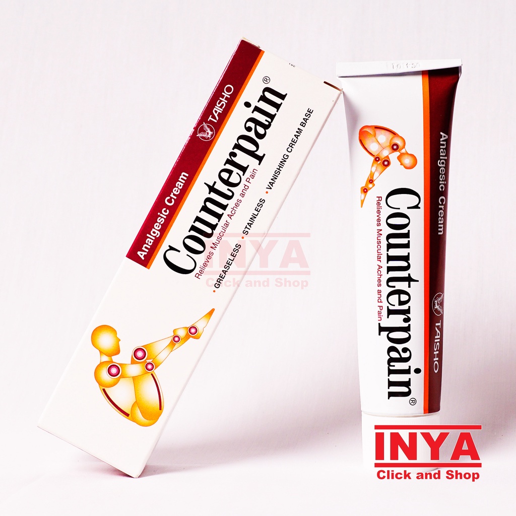 COUNTERPAIN 60gr ANALGESIC CREAM TAISHO - KRIM PEREDA NYERI OTOT