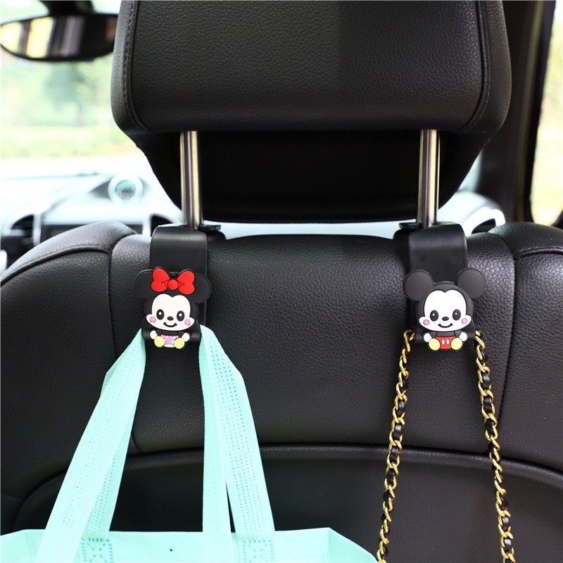 gantungan tas hook joh mobil gantungan tas mobil mickey minnie HOOK HANGER BLING // Gantungan Tas Holder Organizer Barang Mobil