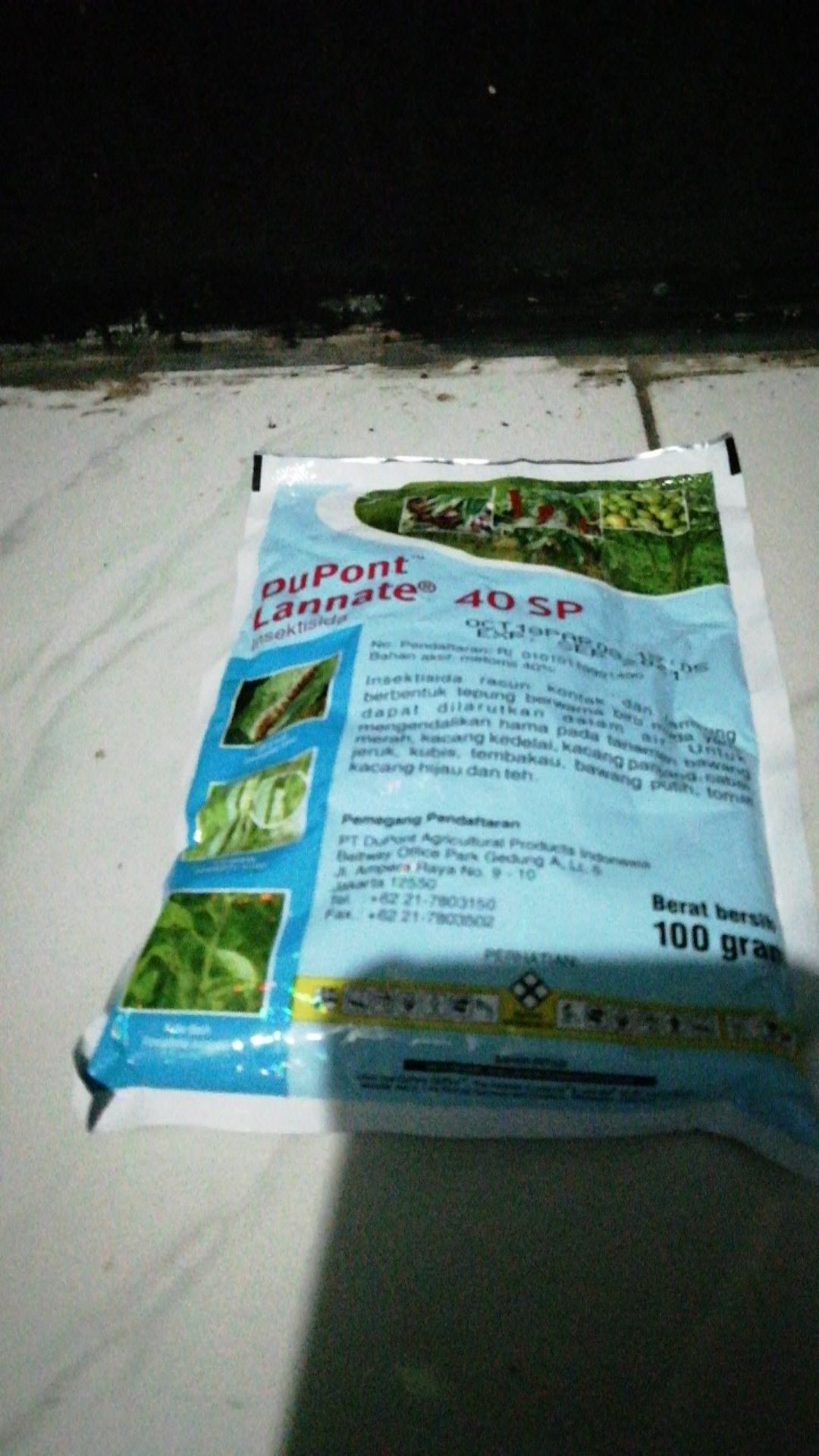 Dupont Lannate Insektisida 40 Sp 100gram
