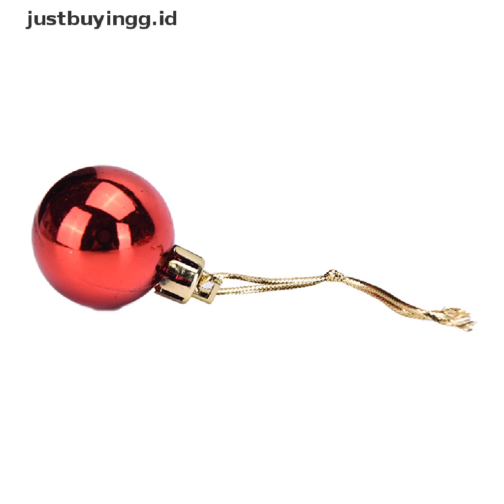 Ornamen Bola Bauble Gantung Ukuran 30cm Untuk Dekorasi Pohon Natal