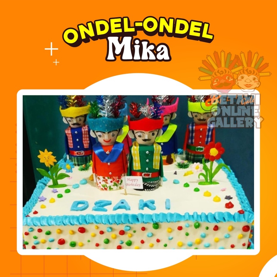 Ondel ondel / ondel-ondel mika / ondel-ondel yakult [SEPASANG]