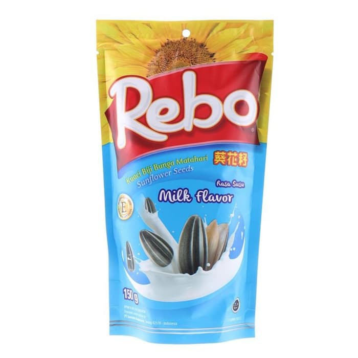 

kwaci rebo rasa susu/milk 150 gram