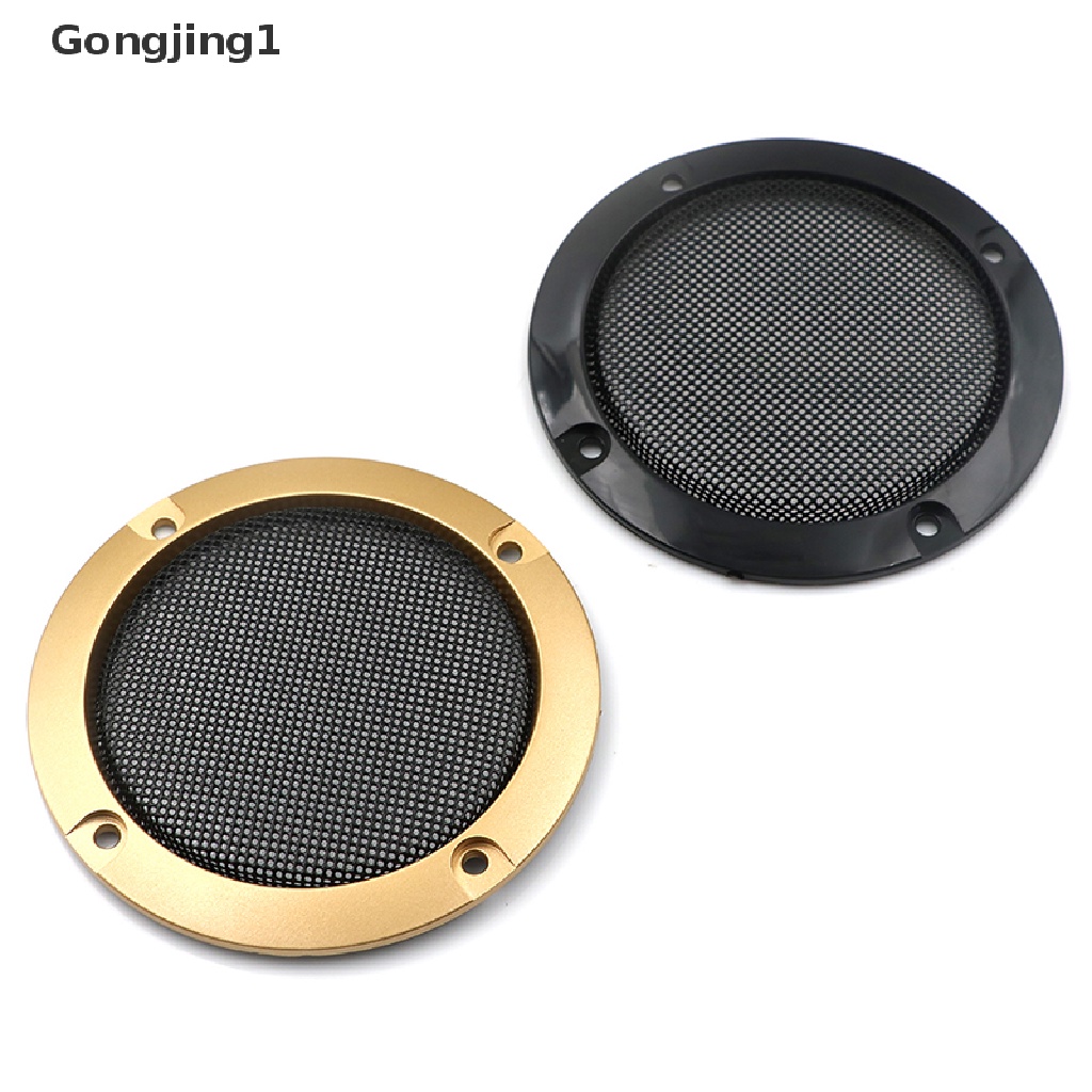 Gongjing1 2pcs cover speaker Audio Ukuran 3 &quot;Bahan metal mesh