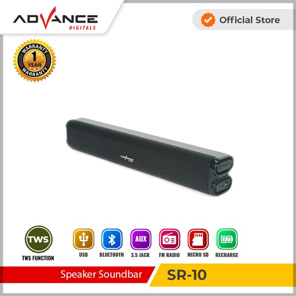 New Release Speaker Soundbar SR-10 BT / Bluetooth Speaker Advance SR 10