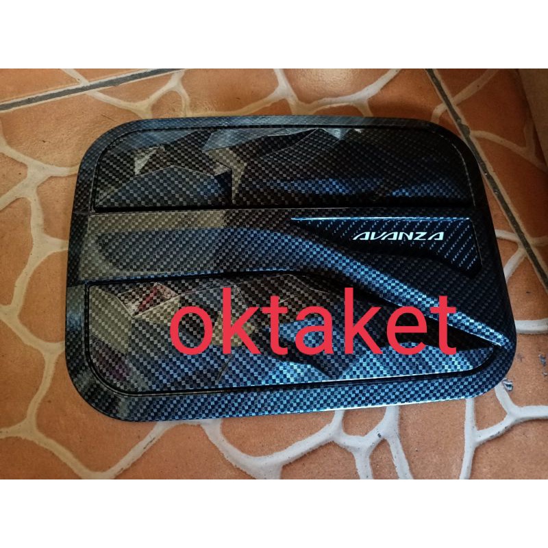 tank cover all new avanza 2012-2021 diamond full carbon